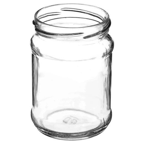 250 ml twist off "Quarter"" glass jar with coloured lid Ø66 - 6 pcs. - 4 ['jars with screw caps', ' twist-off jars', ' jam jars', ' compote jars', ' preserves', ' salad jars', ' decorative screw caps']