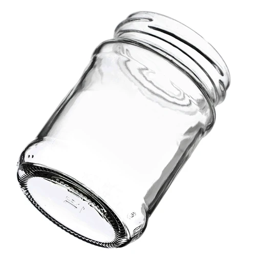 250 ml twist off "Quarter"" glass jar with coloured lid Ø66 - 6 pcs. - 5 ['jars with screw caps', ' twist-off jars', ' jam jars', ' compote jars', ' preserves', ' salad jars', ' decorative screw caps']