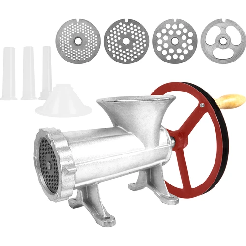 Manual Meat Mincer Grinder & Vegetable Shredder, Biscuit Machine