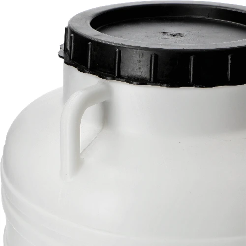 30 L Barrel / Drum with handles , white colour - 6 ['barrel for cabbage', ' pickling barrel', ' pickling barrel', ' silage', ' cabbage', ' cucumber', ' barrel with lid']