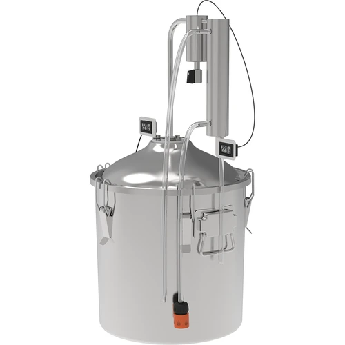 30 L classic Convex still - 1 clarifier  - 1 ['Browin still', ' modular stills', ' still with clarifiers', ' modular still', ' clarifiers for stills', ' pure distillate', ' kit for distilling', ' convex lid', ' convex lid', ' distillation container with lid', ' distillation kit', ' expandable distillation kit', ' distillation on various heat sources']