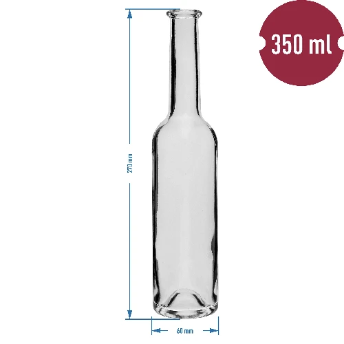 350 ml infusion liqueur bottle, 6 pcs + 6 corks - 6 