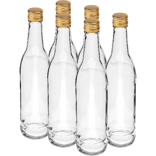 440 ml bottle with screw cap - 6 pcs  - 1 