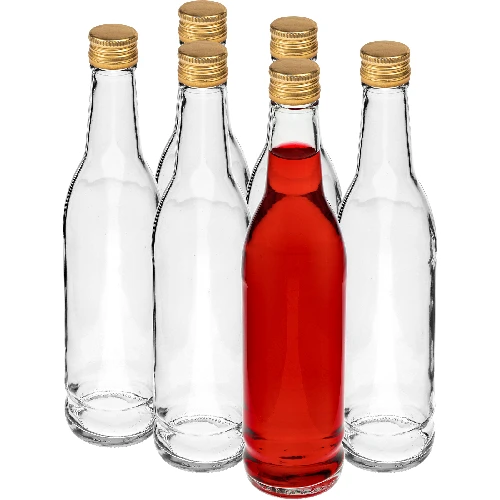 440 ml bottle with screw cap - 6 pcs - 2 