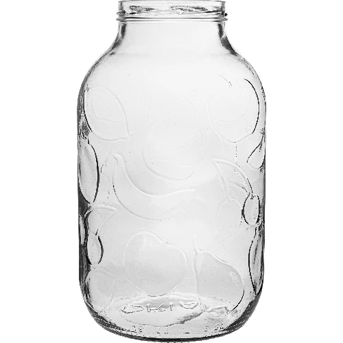 5 L jar with burgundy screw lid Ø100 - 3 