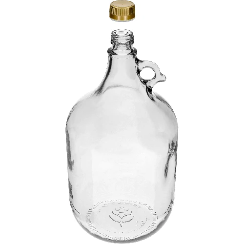 5 L Lady demijohn with a screw cap, stopper and horizontal airlock – a set of 4 pcs - 3 ['demijohn', ' demijohn for wine', ' Lady demijohn', ' 5 L lady jeanne', ' 5 L carboy', ' container', ' carboy', ' 5L Lady bottle', ' carboy for wine', ' demijohn for moonshine.']