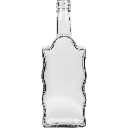 500 ml glass bottle Butelka Klasztorna with screw cap, white - 6pcs. - 3 ['alcohol bottle', ' decorated alcohol bottles', ' glass alcohol bottle', ' moonshine bottles for wedding party', ' liqueur bottle', ' decorated liqueur bottles']