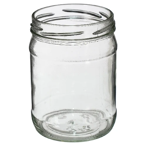 500ml twist off glass jar Ø82/6 - 8 pcs. - 2 ['jars', ' small jars', ' jar', ' glass jar', ' glass jars', ' jars for preserves', ' canning jars', ' jars for spices', ' jam jar', ' jar for jam', ' honey jar', ' jar for honey ']