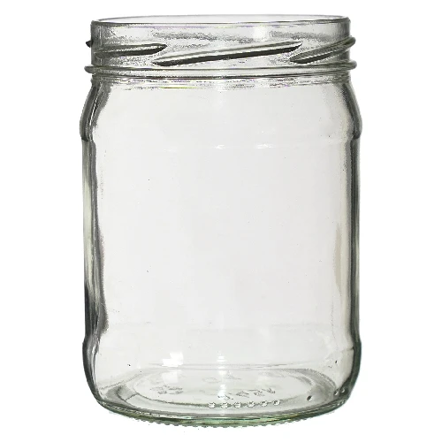 500ml twist off glass jar Ø82/6 - 8 pcs. - 3 ['jars', ' small jars', ' jar', ' glass jar', ' glass jars', ' jars for preserves', ' canning jars', ' jars for spices', ' jam jar', ' jar for jam', ' honey jar', ' jar for honey ']