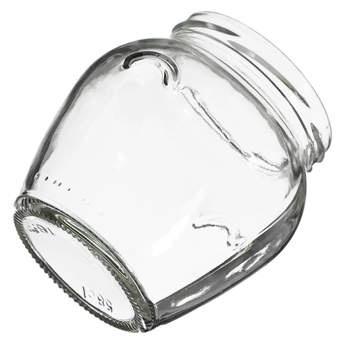 580 ml twist off glass jar with coloured lid Ø82/6 - 6 pcs. - 5 ['preserving jar', ' decorative jar', ' weki', ' compote jar', ' vegetable salad jar', ' marinated vegetable jar', ' marinated mushroom jar', ' jar with decorative cap', ' set of jars', ' 0.5 L jar']