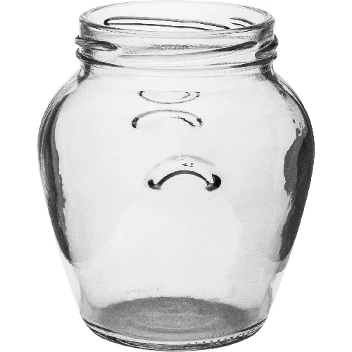 580 ml twist-off jar with black lids - 6 pcs - 4 ['set of jars', ' pickling jars', ' jam jars', ' jam jar', '  jars with screw caps', ' jars fi 82', ' jars with screw caps 6 hooks', ' jars with black caps', ' for preserves', ' honey jar', ' 0', '5 L jar']