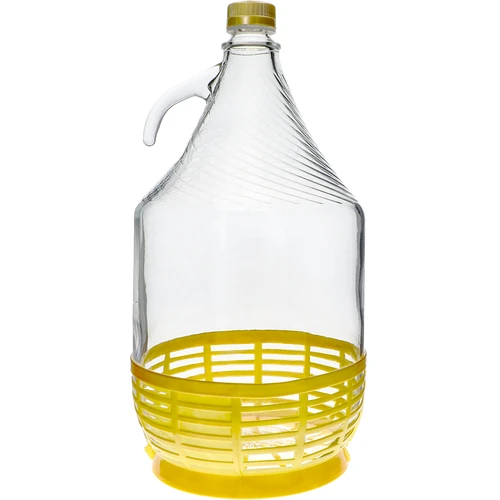 5l glass carboy / gallon with screw cap "Dama"  - 1 ['wine demijohn', ' demijohn for wine', ' wine carboy', ' wine bottle', ' bottle for wine', ' wine container', ' tinted glass demijohn for wine', ' tinted glass demijohn', ' tinted glass demijohn for wine', ' 50l wine demijohn', ' 50l wine demijohn castorama', ' 50l demijohn for wine', ' 50l demijohn for wine castorama', ' wine demijohn', ' wine demijohn castorama', ' carboy in wicker', ' carboy in wicker basket ']