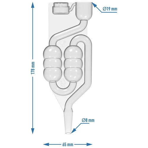 6-Chamber Fermentation Tubes v2 - 5 ['Fermentation tubes', ' plastic fermentation tubes', ' fermentation', ' fermentation tubes for wine', ' where to buy fermentation tubes', ' house wine', ' fermentation tubes', ' plastic fermentation tubes']