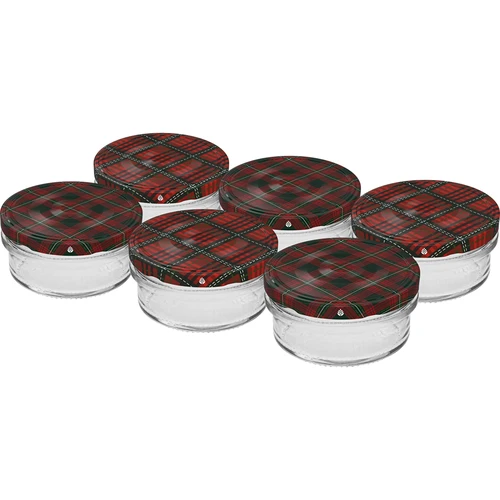 65 ml twist-off jar with Ø 66 lid, 6 pcs  - 1 ['jar', ' 65 ml', ' fi66']