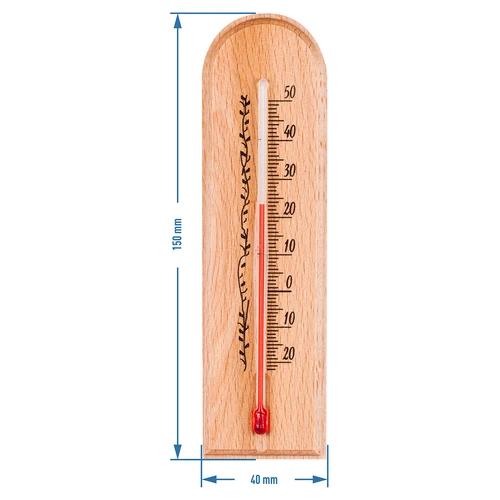  Wall Thermometer Easy To Read 150mm Accurate Room