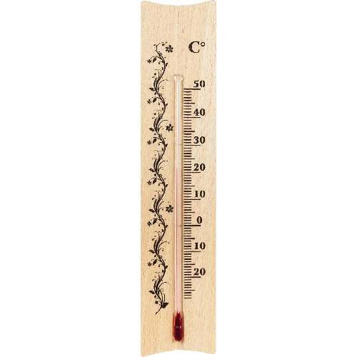 Wooden ambient thermometer