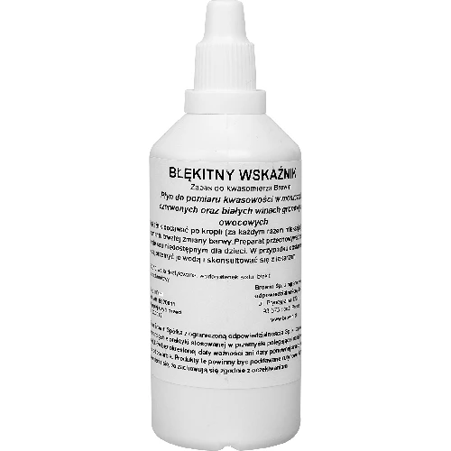 Acidity reagent / indicator solution  - 1 ['bromothymol blue', ' acidity measurement', ' wine acidity', ' acidity of homemade wine', ' wine accessories']