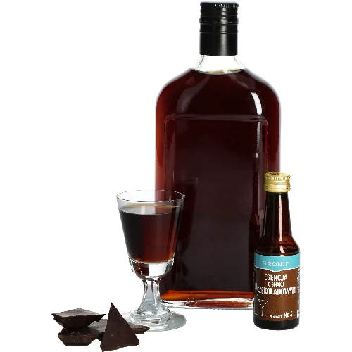 Alcohol essence - Chocolate 40 ml - 4 ['alcohol mortar', ' aroma', ' chocolate liqueur', ' alcohol essence', ' home brew', ' flavour mortar', ' flavour essence', ' alcohol mortars', ' chocolate liqueur', ' chocolate mortar', ' choclad aroma', ' moonshine essences']