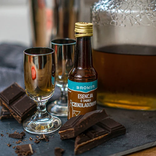 Alcohol essence - Chocolate 40 ml - 9 ['alcohol mortar', ' aroma', ' chocolate liqueur', ' alcohol essence', ' home brew', ' flavour mortar', ' flavour essence', ' alcohol mortars', ' chocolate liqueur', ' chocolate mortar', ' choclad aroma', ' moonshine essences']