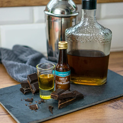 Alcohol essence - Chocolate 40 ml - 10 ['alcohol mortar', ' aroma', ' chocolate liqueur', ' alcohol essence', ' home brew', ' flavour mortar', ' flavour essence', ' alcohol mortars', ' chocolate liqueur', ' chocolate mortar', ' choclad aroma', ' moonshine essences']