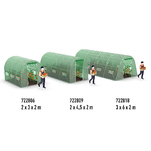 Backyard greenhouse (plastic) 2x4.5x2 m - 16 ['greenhouse', ' backyard greenhouse', ' tunnel', ' plastic tunnel', ' backyard tunnel', ' robust backyard greenhouses', ' home greenhouse', ' backyard greenhouse price']