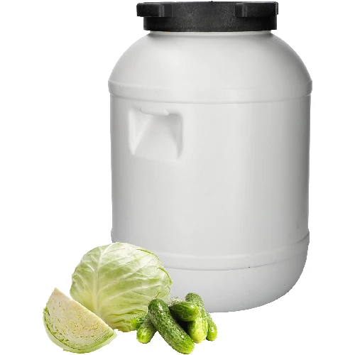 Barrel for storing cabbage 20 L - 3 ['barrel for storing cabbage', ' barrel for brine pickling', ' barrel for brine pickles', ' brine pickled food', ' cabbage', ' cucumbers', ' barrel with lid', ' plastic barrel', ' 20 L barrel', ' small barrel for storing cabbage', ' small barrel for brine pickling']