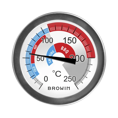 BBQ Smoker Thermometer (0°C to +250°C) 5,7cm - 2 ['temperature', ' smoker thermometer', ' smoking thermometer', ' thermometer for smoking', ' food thermometer', ' kitchen thermometer', ' catering thermometer', ' thermometer for food', ' attested thermometer', ' food thermometer with probe', ' meat thermometer', ' thermometer with probe', ' kitchen thermometer with probe', ' bbq thermometer', ' barbecue thermometer']