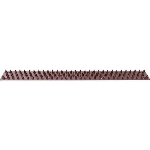 Bird control battens, 10 pcs - brown - 2 ['bird spike strip', ' strip against birds', ' bird scaring', ' how to repel birds', ' bird repelling strip']