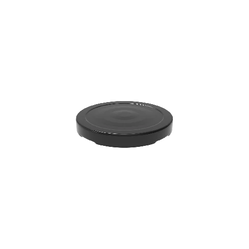 Black lid Ø 43/4 - 10 pcs - 4 ['jar lid', ' 4-lug jar lid', ' black jar lid', ' jar lid', ' jar lid', ' jar lid fi 66', ' 4-lug jar lid', ' twist off jar lid', ' TO jar lid', ' 10-lug jar lid', ' lids for juice bottles']