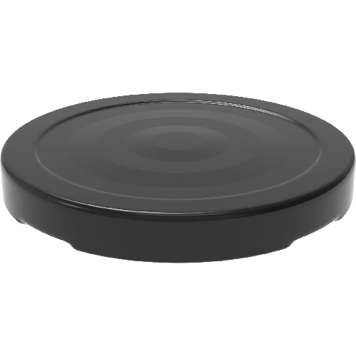 Black lid Ø 43/4 - 10 pcs - 2 ['jar lid', ' 4-lug jar lid', ' black jar lid', ' jar lid', ' jar lid', ' jar lid fi 66', ' 4-lug jar lid', ' twist off jar lid', ' TO jar lid', ' 10-lug jar lid', ' lids for juice bottles']