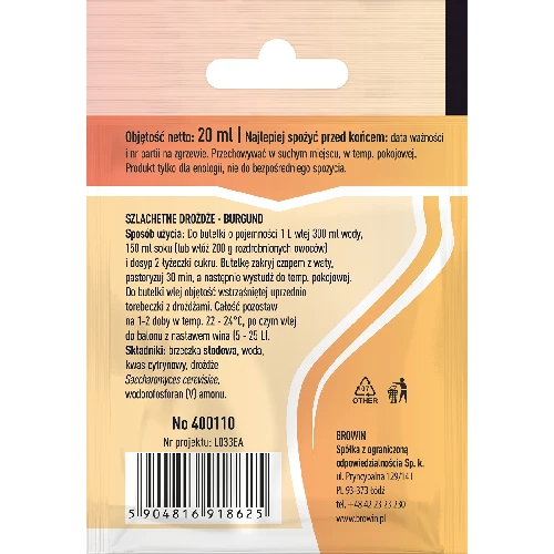 Bordeaux Liquid wine yeast 20ml - 2 ['bordeaux yeast', ' wine yeast', ' yeast for wine', ' liquid wine yeast', ' liquid yeast', ' liquid yeast for wine', ' red wine yeast', ' white wine yeast']