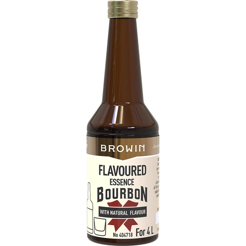 Bourbon flavoured essence for 4 L, 40 ml  - 1 ['essence for liquor', ' essences for liquor', ' vodka flavourings', ' flavouring for alcohol', ' bourbon essence', ' aroma for alcohol', ' essence of moonshine', ' essence with natural aroma', ' homemade bourbon']