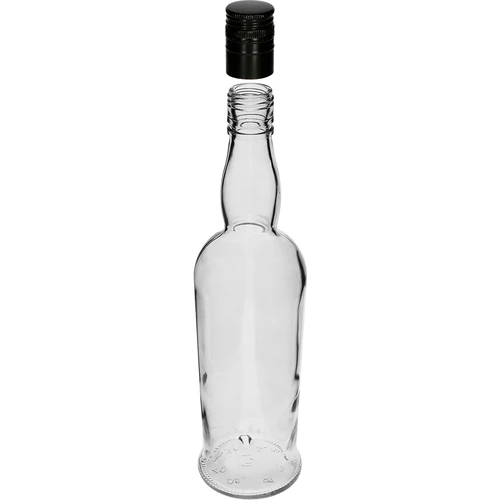 ‘Captain’s’ 700 ml bottle with a screw cap - 6 pieces - 3 ['whisky bottle', ' bottle glass', ' homemade wine bottle', ' transparent bottle', ' bottle with cap', ' 700 ml bottle', ' monopoly bottle']