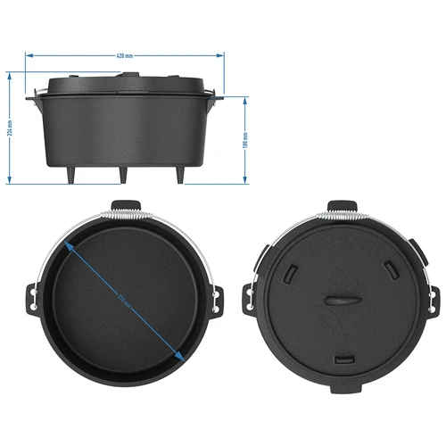 Cast iron suspended cauldron with frying pan - 10 ['cast iron cauldron', ' cauldron for bonfire', ' cauldron with pan', ' bohemian cauldron', ' Hungarian cauldron', ' cauldron goulash', ' cauldron for hearth', ' hunter’s pot', ' hunter’s cauldron', ' cast iron cookware', ' gift', ' cast iron pan', ' cast iron pot with pan', ' suspended cauldron', ' cauldron for suspending']