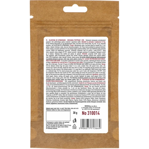 Classic mix of herbs and spices for a pressure ham cooker 30 g - 2 ['herbs and spices', ' ham spices', ' cold meat spices', ' meat spices', ' meat herbs']