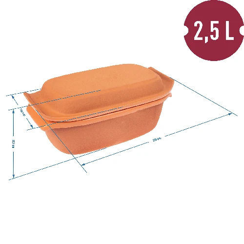 Clay baker 2.5 L - 6 