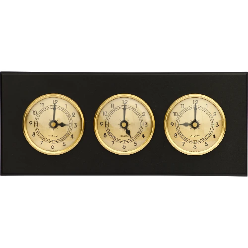 Clock 3 in 1 (gold)  - 1 