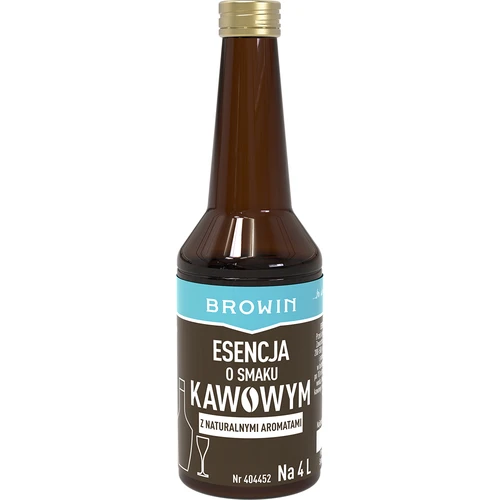 Coffee flavoured essence with natural aroma for 4 L - 40 ml  - 1 ['alcoholic beverage dressing', ' alcohol flavouring', ' vodka flavouring', ' home spirits', ' coffee flavouring', ' coffee', ' coffee essence', ' coffee dressing', ' Kaffelikor dressing', ' coffee essence', ' moonshine essences', ' natural aroma', ' natural flavours']