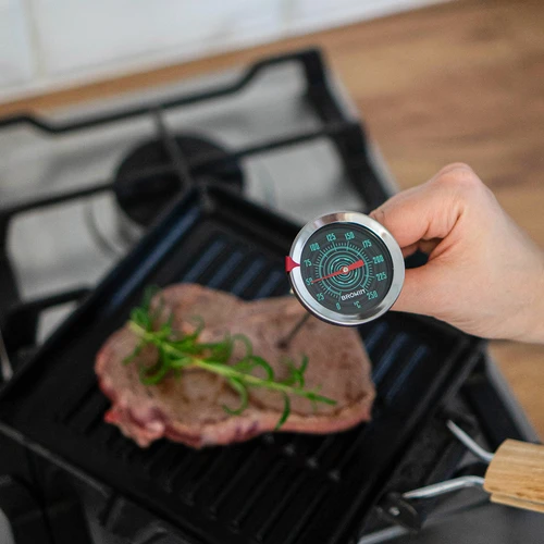 Cooking thermometer (0°C to +250°C) 17,5cm - 6 ['temperature', ' roasting thermometer', ' oven thermometer', ' food thermometer', ' kitchen thermometer', ' cooking thermometer', ' catering thermometer', ' thermometer for food', ' food thermometer with probe', ' meat thermometer', ' thermometer with probe', ' kitchen thermometer with probe', ' meat probe']