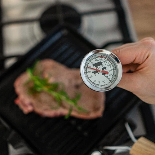 Cooking thermometer with a pattern (0°C to +120°C) 21,0cm - 6 ['kitchen thermometers', ' cooking thermometer', ' baking thermometer', ' frying thermometer', ' universal cooking thermometer', ' thermometer for cooking', ' cooking thermometers']