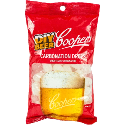 Coopers Carbonation Drops, 250 g  - 1 ['carbonation of beer', ' permanent foam', ' bottling of beer']