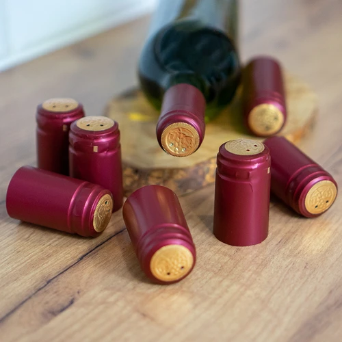 Corks + heat shrink capsules set , 8pcs. - 7 ['cork', ' cork for wine', ' bottle cork', ' wine stopper', ' wine bottles with corks', ' agglomerated cork', ' natural cork', ' labels for homemade wine', ' stickers for homemade wine', ' homemade wine label', ' homemade wine bottle stickers', ' self-adhesive labels', ' perforated wine foils', ' foil for bottleneck', ' heat shrink bottle foils', ' heat shrink foils', ' foil for bottles']