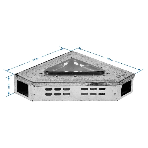Corner humane mouse trap - 4 ['rodent trap', ' rodent humane trap', ' humane method of rodent control', ' eco-friendly rodent trap', ' bloodless method of rodent control', ' safe rodent trap', ' mouse and rat trap', ' poison-free pest control', ' trap for harmful rodents', ' rodent trap for home and backyard use', ' corner mouse trap', ' metal mouse trap', ' metal humane trap']