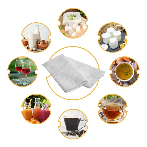 Cotton cheesecloth, 40x40 cm, 2 pcs. - 9 ['cheesemaking cloth', ' cheesemaking equipment', ' homemade cheese', ' for wine filtering', ' for liqueurs', ' for juice', ' for butter', ' for yoghurt', ' cotton cloth for cheesemaking', ' filtering cloth']