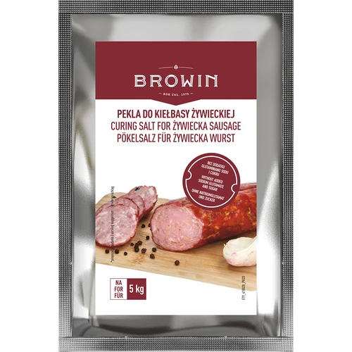 Curing salt for Żywiecka sausage, 115 g  - 1 ['pekla', ' curing', ' pekla for Żywiecka sausage', ' curing salt for sausage', ' homemade sausage', ' Żywiecka sausage', ' pekla for scalded and smoked sausages', ' curing salt']