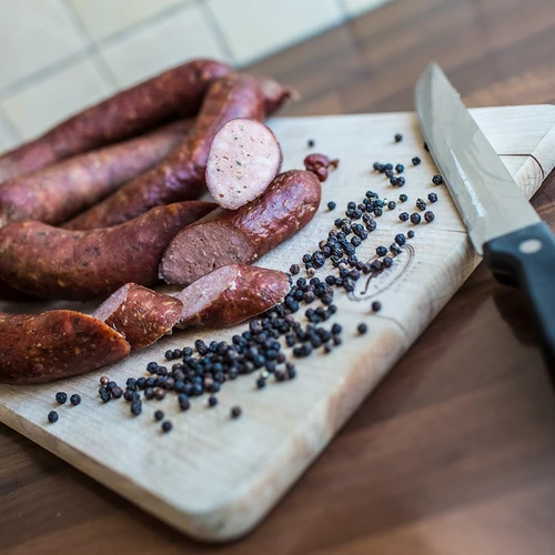 Curing salt with herbs for traditional sausage 65g - 5 ['black weekend', ' curing', ' sausage curing', ' sausage curing salt', ' homemade sausage', ' ordinary sausage', ' homemade sausage', ' homemade ordinary sausage']