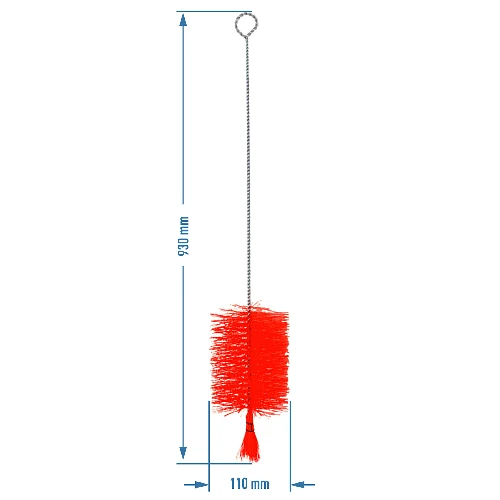 Demijohn cleaning brush , small - 2 ['demijohn washing brush', ' demijohn cleaning brush', ' wine demijohn cleaning brush', ' demijohn washing', ' demijohn cleaning', ' demijohn disinfection']