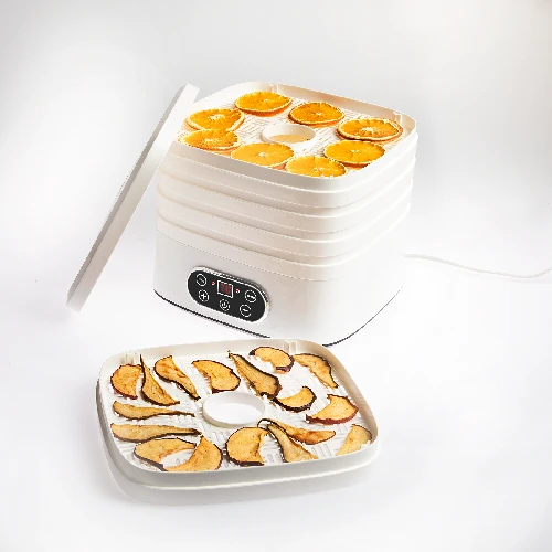 Device for drying mushrooms, fruit, vegetables, and herbs, 240W - 7 ['food dryer', ' mushroom drier', ' dried fruit', ' dried vegetables', ' food storage', ' food drying', ' food driers', ' adjustable temperature', ' dehydrator']