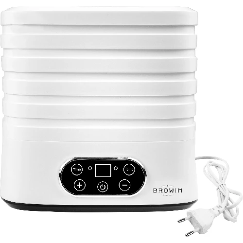 Device for drying mushrooms, fruit, vegetables, and herbs, 240W - 4 ['food dryer', ' mushroom drier', ' dried fruit', ' dried vegetables', ' food storage', ' food drying', ' food driers', ' adjustable temperature', ' dehydrator']