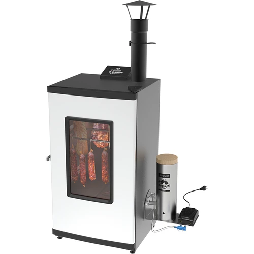 dragON electric smoker with smoke generator with electric pump 65 L - 4 ['smoking kit', ' electric smoker', ' smoker with smoke generator', ' smoker with generator of smoke', ' everything for smoking', ' browin smoker', ' backyard smoker', ' smoker on feet', ' smoking', ' cold smoking', ' smoking with cold smoke', ' smoker', ' modern smoker', ' versatile smoker', ' wood chips for smoking', ' universal smoking kit', ' digital controller', ' digital smoker']